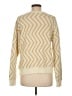 FRNCH Chevron-herringbone Gold Pullover Sweater Size Med - Lg - photo 2