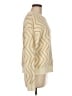 FRNCH Chevron-herringbone Gold Pullover Sweater Size Med - Lg - photo 4