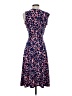 Leota Print Blue Casual Dress Size S - photo 2
