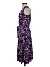 Leota Print Blue Casual Dress Size S - photo 5