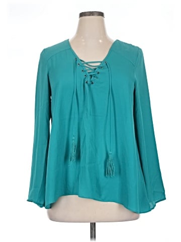 Christin Michaels Long Sleeve Blouse (view 1)