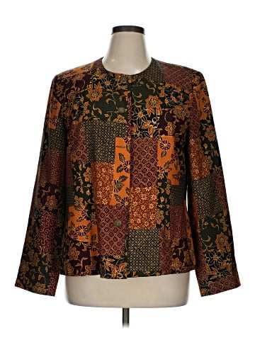 Coldwater Creek Silk Blazer (view 1)