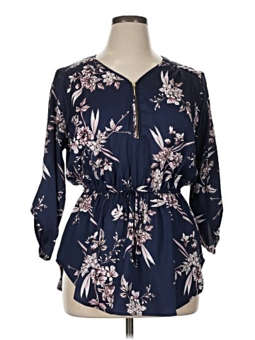 rue21 3/4 Sleeve Blouse (view 1)