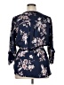 rue21 100% Polyester Blue 3/4 Sleeve Blouse Size XL - photo 2