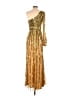 Mac Duggal 100% Polyester Gold Cocktail Dress Size XS - photo 2