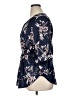 rue21 100% Polyester Blue 3/4 Sleeve Blouse Size XL - photo 5