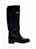 Christian Dior 100% Leather Black Boots Size EU 39 - photo 1