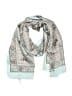 Assorted Brands 100% Polyester Animal Print Teal Tan Scarf One size - photo 1