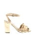 J.Crew Gold Sandals Size 5 - photo 1