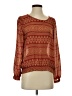 Umgee Red Long Sleeve Blouse Size S - photo 1