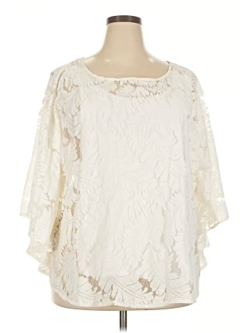 Ruby Rd. 3/4 Sleeve Blouse (view 1)