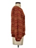 Umgee Red Long Sleeve Blouse Size S - photo 4