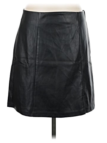 Ann Taylor LOFT Faux Leather Skirt (view 1)