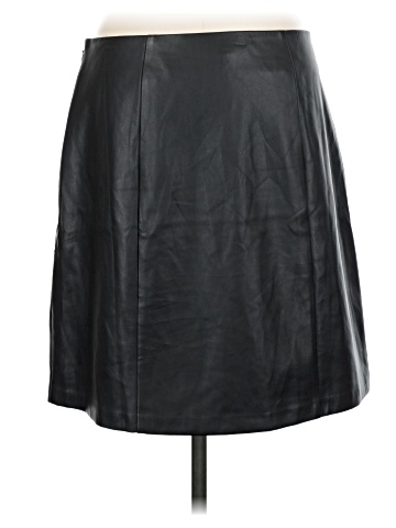 Ann Taylor LOFT Faux Leather Skirt (view 2)