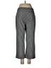 Chico's Houndstooth Gray Casual Pants Size Med (1) - photo 2