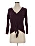 MICHAEL Michael Kors Burgundy Long Sleeve Blouse Size S - photo 1