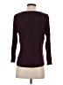 MICHAEL Michael Kors Burgundy Long Sleeve Blouse Size S - photo 2