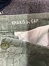 Gap Solid Green Khaki Shorts Size 8 - photo 3