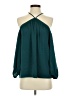 Express 100% Polyester Teal Sleeveless Blouse Size S - photo 1