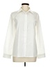 Unbranded 100% Polyester Solid Ivory Long Sleeve Blouse Size M - photo 1