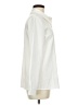Unbranded 100% Polyester Solid Ivory Long Sleeve Blouse Size M - photo 4