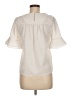 Assorted Brands Ivory White Short Sleeve Blouse Size M (estimated) - photo 2