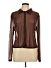 Unbranded Brown Long Sleeve Blouse Size L (estimated) - photo 1