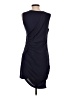 BCBGMAXAZRIA 100% Silk Solid Blue Cocktail Dress Size 6 - photo 2