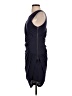 BCBGMAXAZRIA 100% Silk Solid Blue Cocktail Dress Size 6 - photo 5