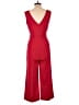CATHERINE Catherine Malandrino Solid Red Jumpsuit Size 6 - photo 2