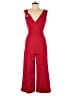 CATHERINE Catherine Malandrino Solid Red Jumpsuit Size 6 - photo 1