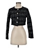 Unbranded 100% Polyester Tweed Black Cardigan Size S - photo 1