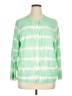 Lands' End 100% Cotton Tie-dye Green Cardigan Size 1X - photo 1
