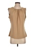 Calvin Klein Tan Sleeveless Blouse Size P (estimated, petite) - photo 1