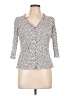 Boden 100% Cotton Ivory 3/4 Sleeve Blouse Size 10 (petite) - photo 1