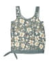 Unbranded Floral Gray Swimsuit Top Size XL - photo 2
