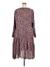 Esprit 100% Viscose Paisley Multi Color Purple Casual Dress Size 52 - photo 2