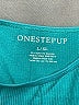 One Step Up Teal Short Sleeve Turtleneck Size L - photo 7