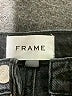 FRAME 100% Cotton Black Jeans Size 25 waist - photo 7