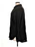 Unbranded 100% Cotton Solid Black Long Sleeve Button-Down Shirt Size XL - photo 5