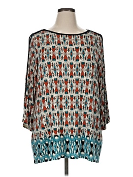 Rose + Olive 3/4 Sleeve Blouse