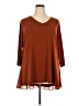 Susan Graver Brown 3/4 Sleeve Blouse Size 2X - photo 1
