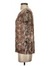 The Kooples Animal Print Brown Short Sleeve Top Size XS (0) - photo 5