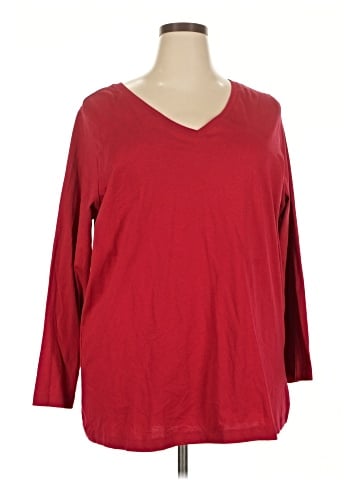 Woman Within 3/4 Sleeve T-Shirt (view 1)