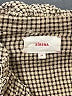 Xirena Houndstooth Brown Long Sleeve Blouse Size XS - photo 7