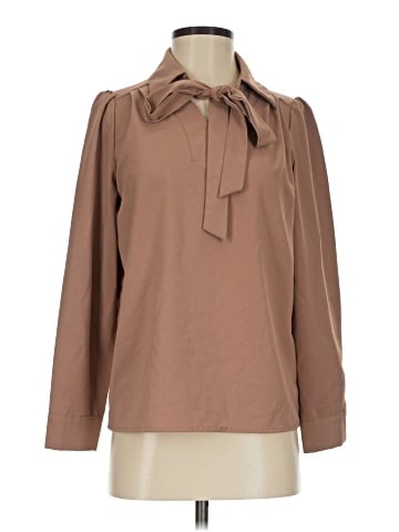DAZY Long Sleeve Blouse (view 1)
