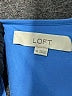 Ann Taylor LOFT 100% Polyester Blue Sleeveless Blouse Size XS - photo 7