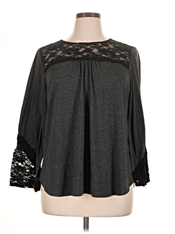 Kiyonna 3/4 Sleeve Top (view 1)