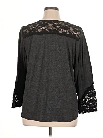 Kiyonna 3/4 Sleeve Top (view 2)
