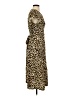 Sienna Sky 100% Polyester Animal Print Brown Casual Dress Size S - photo 4